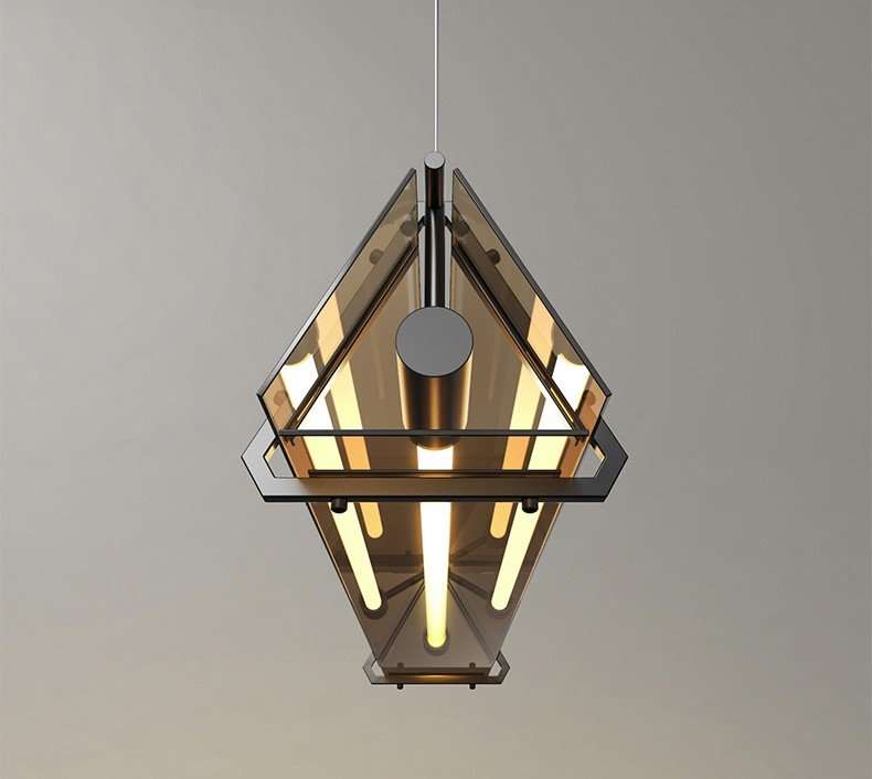 Jalmet Nordic Linear Glass Pendant Light Jalmet Nordic Linear Glass Pendant Light - close up
