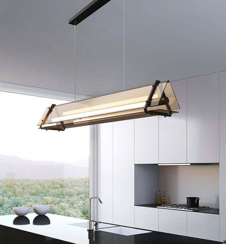 Jalmet Nordic Linear Glass Pendant Light Jalmet Nordic Linear Glass Pendant Light - kitchen pendant