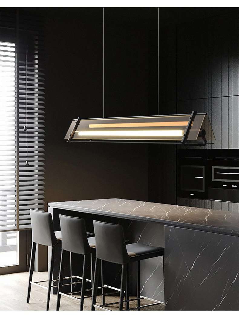 Jalmet Nordic Linear Glass Pendant Light Jalmet Nordic Linear Glass Pendant Light - restaurant lights