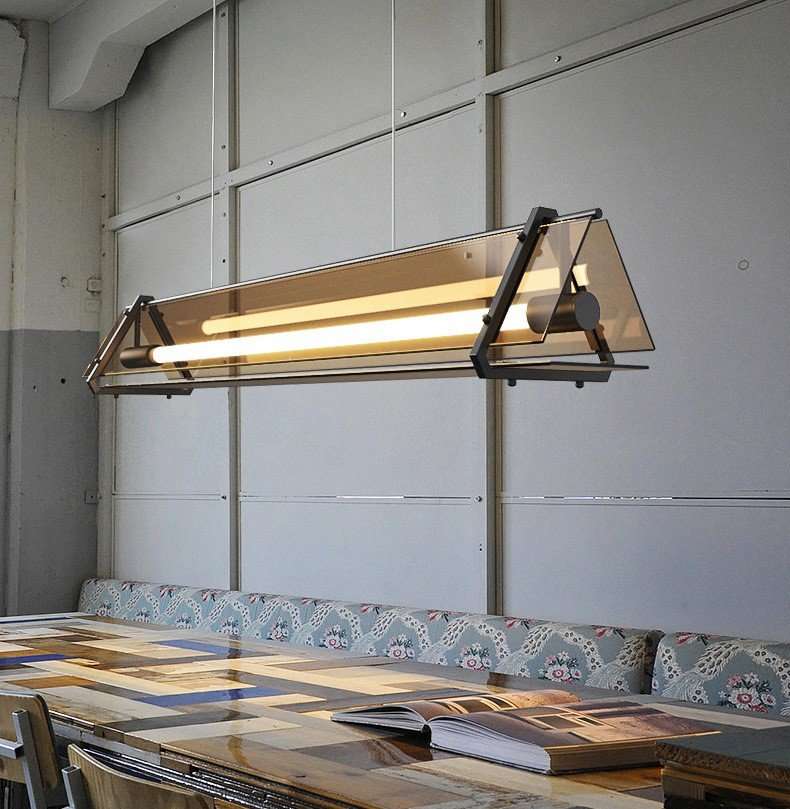 Jalmet Nordic Linear Glass Pendant Light Jalmet Nordic Linear Glass Pendant Light - restaurant pendant